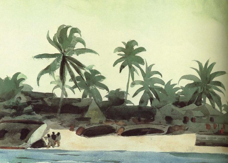 Winslow Homer Black Lodge